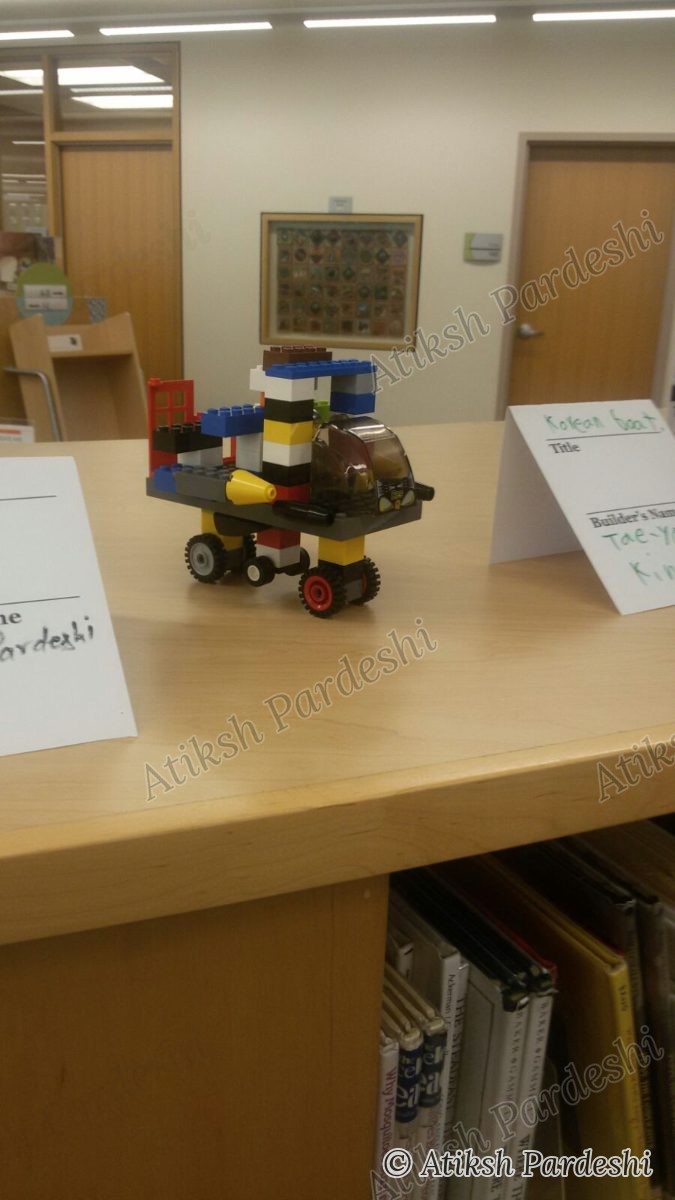 Custom Lego vehicle build